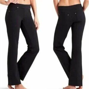Small ATHLETA Bettona Classic Flare Yoga Pants Black 819227